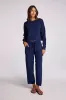 Sundays - Pointelle Cole Jogger - Navy sold by Jessie Boutique