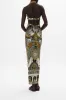 Camilla - Long Sarong with Clip - Temples Of Dendara sold by Jessie Boutique