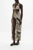 Camilla - Long Sarong with Clip - Temples Of Dendara sold by Jessie Boutique