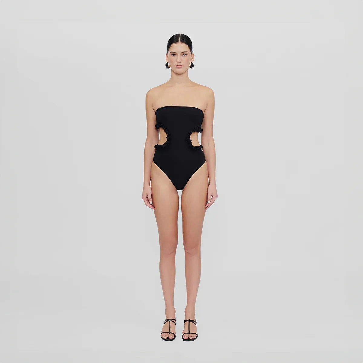 Maygel Coronel - Poima One Piece - Black sold by Jessie Boutique