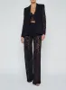 L’agence - Livvy Lace Trouser - Black sold by Jessie Boutique