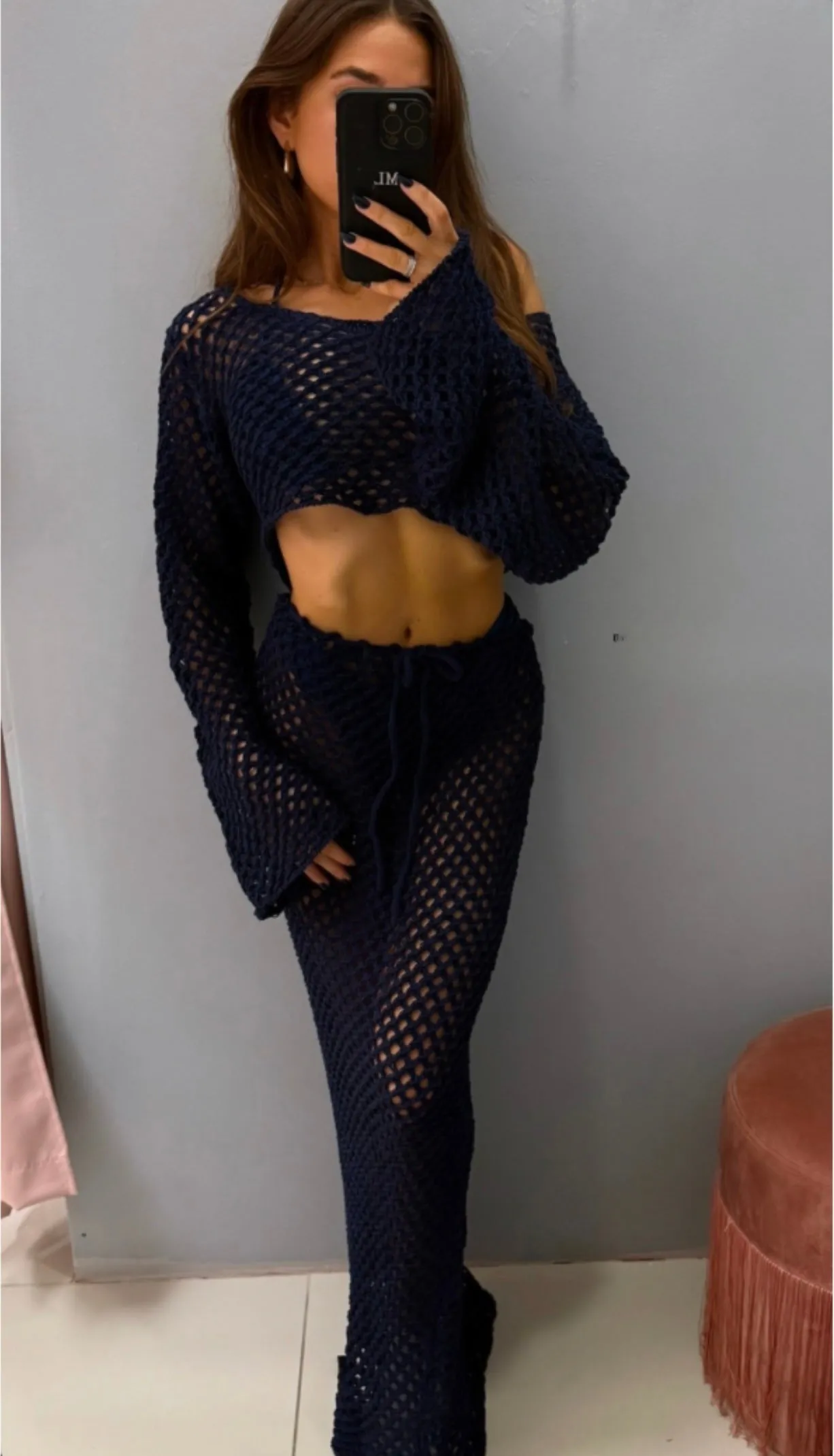 Bananhot - Magen Skirt - Ocean Blue sold by Jessie Boutique