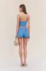 Cult Gaia - Shelley Short - Medium Stone Wash sold by Jessie Boutique
