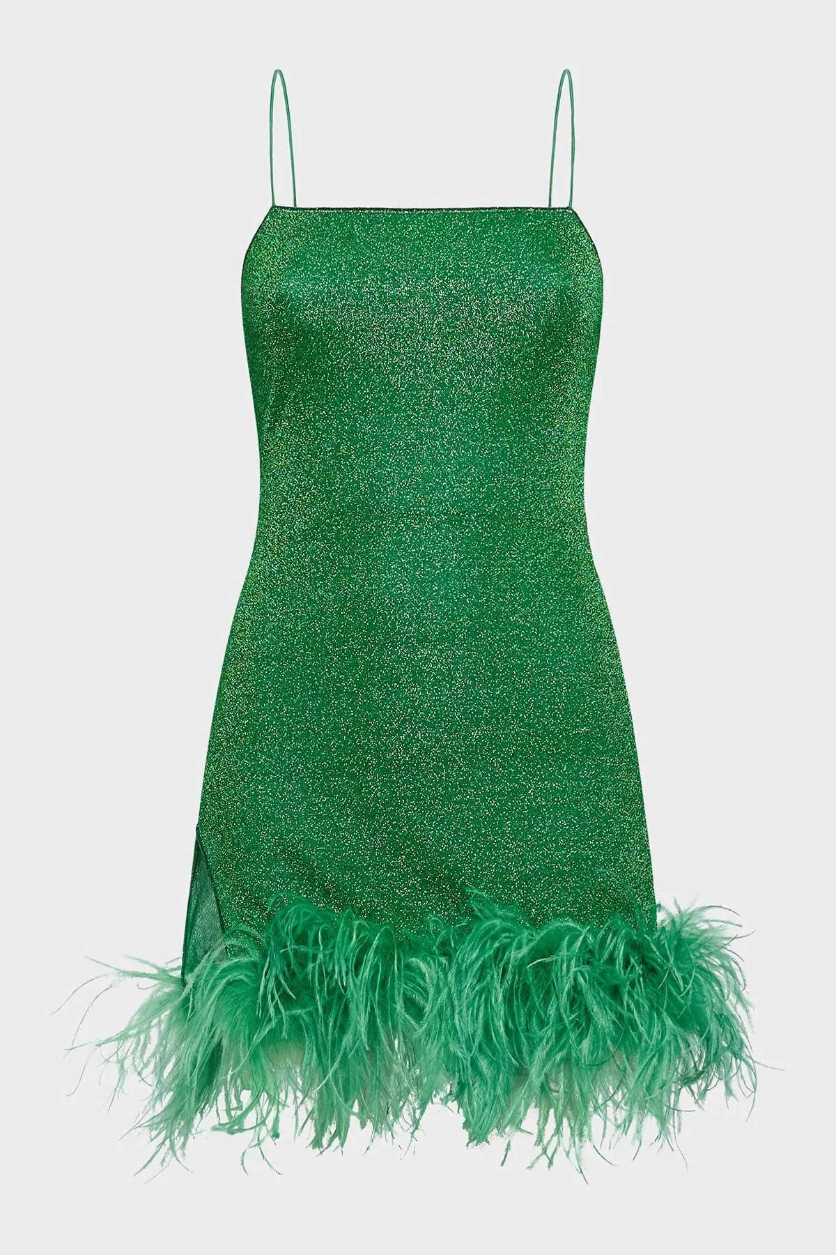 Oséree - Lumière Plumage Mini Dress - Emerald Green sold by Jessie Boutique product image thumbnail 3
