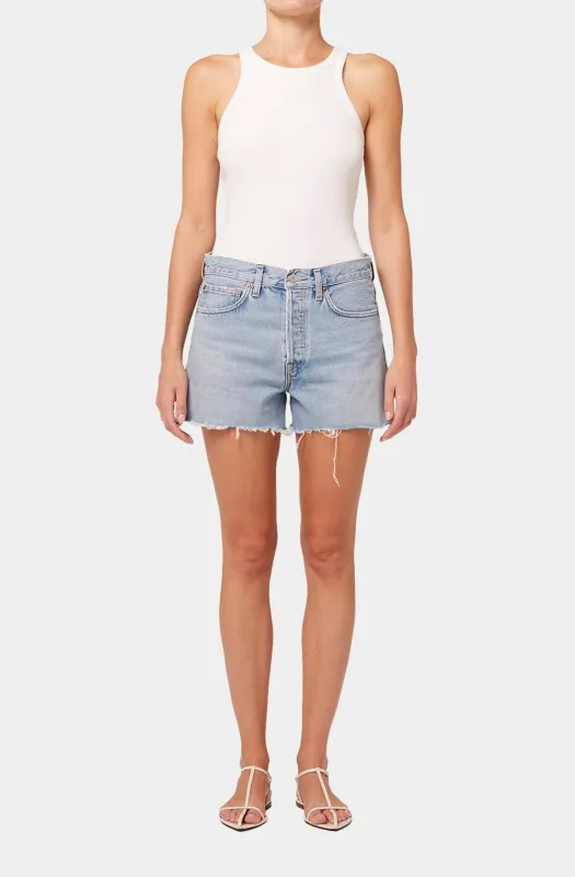 Agolde - Parker Long Short - Replica sold by Jessie Boutique