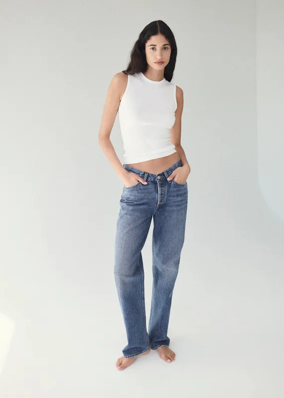 Agolde - V-Waist Kelly Jeans - Essence sold by Jessie Boutique