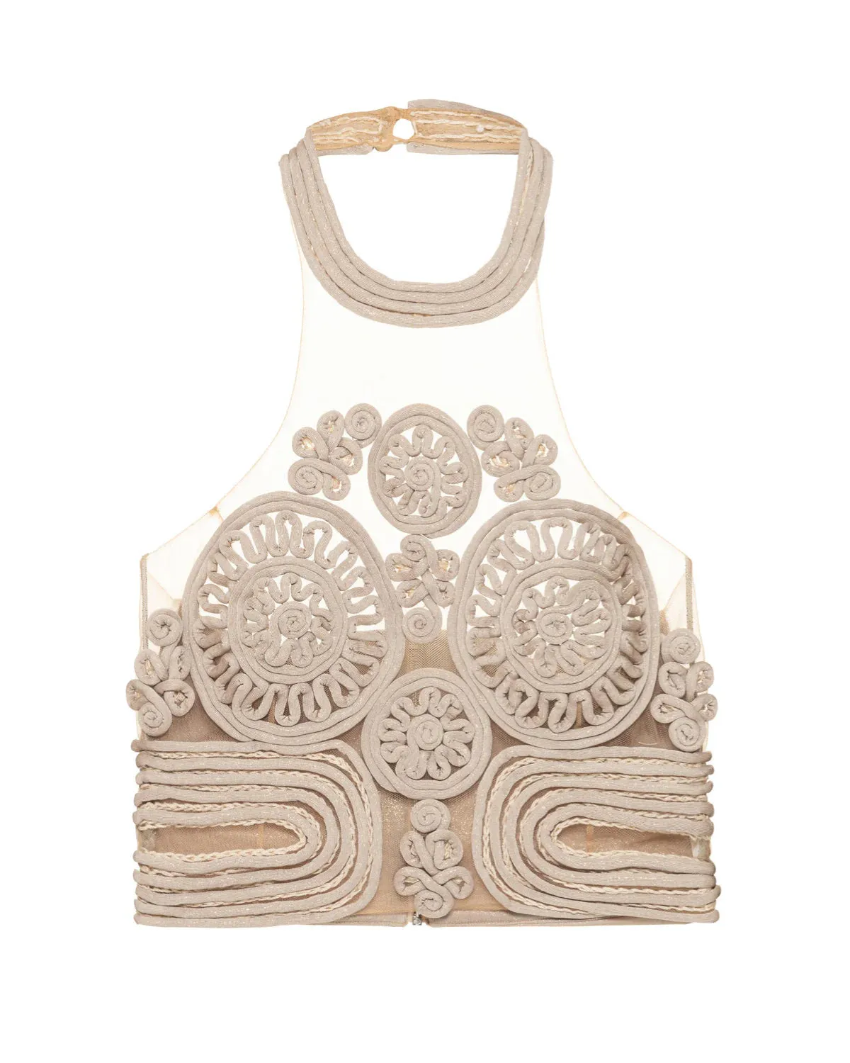 PATBO X CAMILA COELHO - Dune Jersey Embroidered Top sold by Jessie Boutique product image thumbnail 4