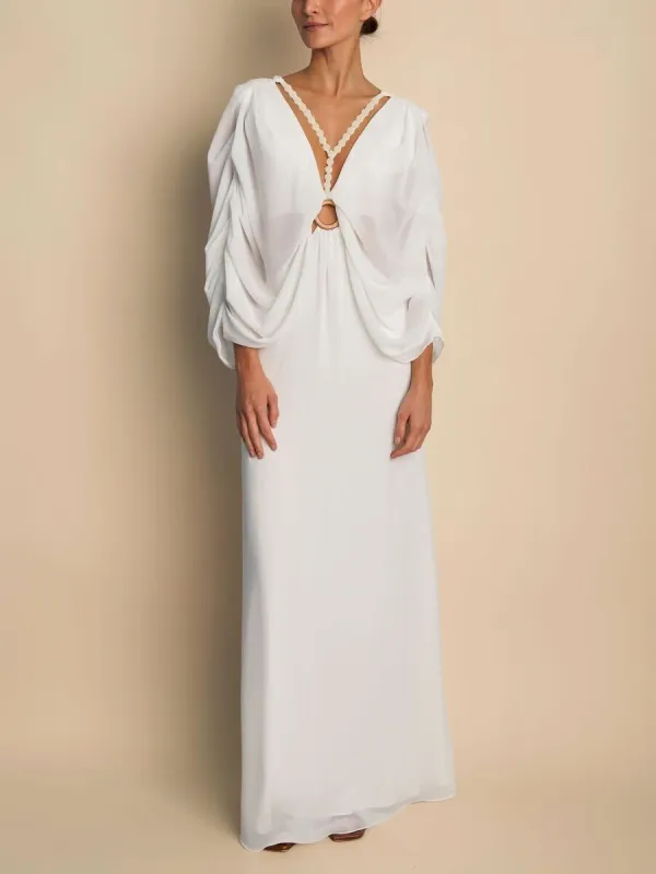Azulu - Devi Dress - Ivory made by Jessie Boutique