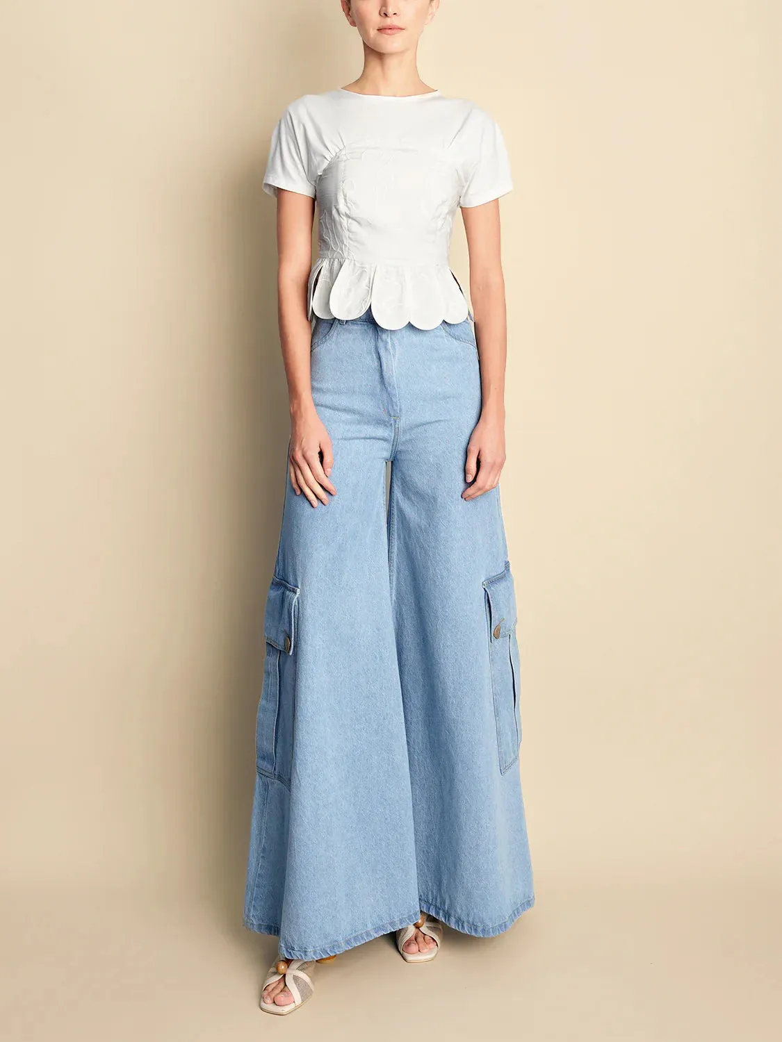 Azulu - Karina Top - Ivory sold by Jessie Boutique product image thumbnail 2