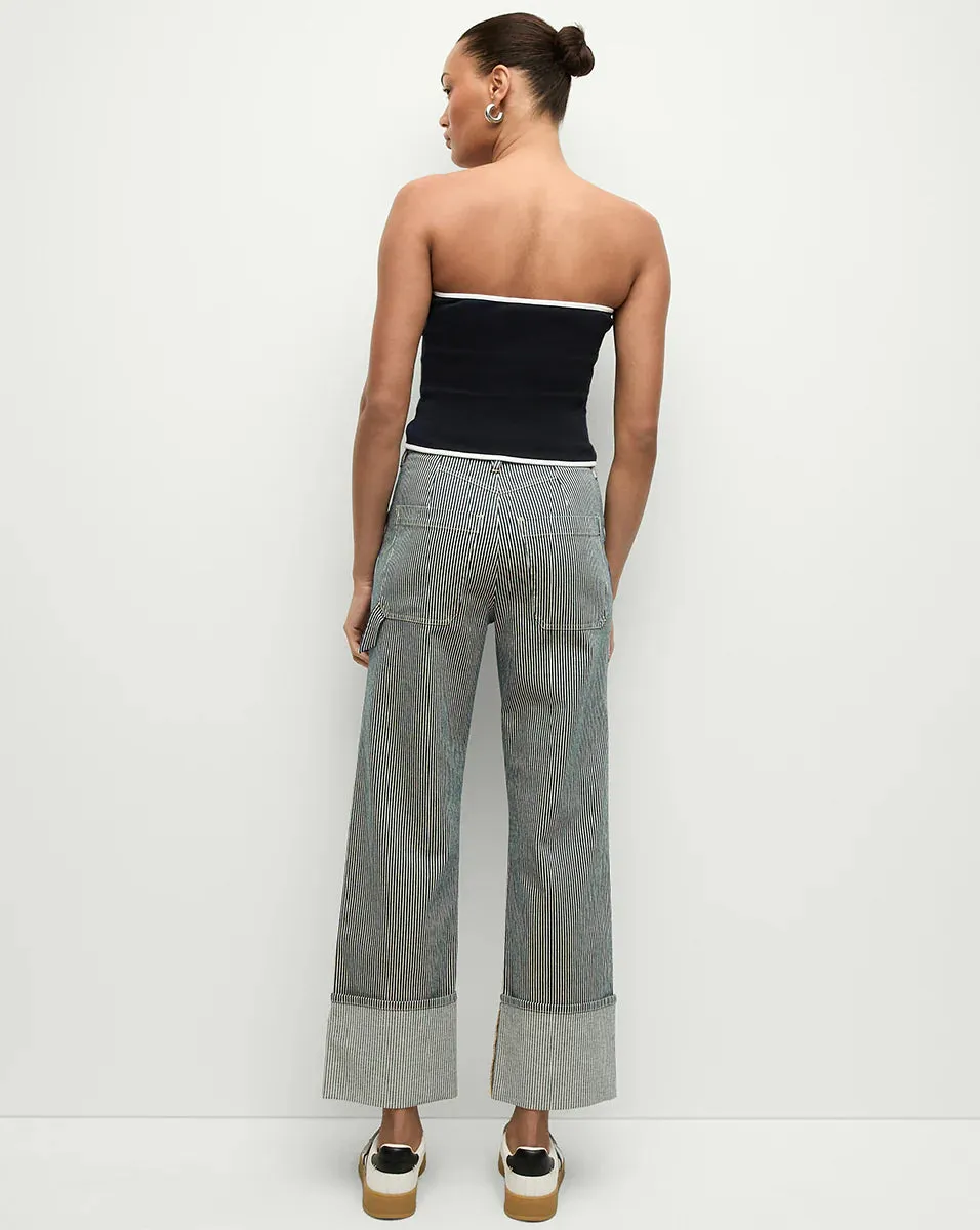 Veronica Beard - Valley Knit Top - Navy sold by Jessie Boutique product image thumbnail 2