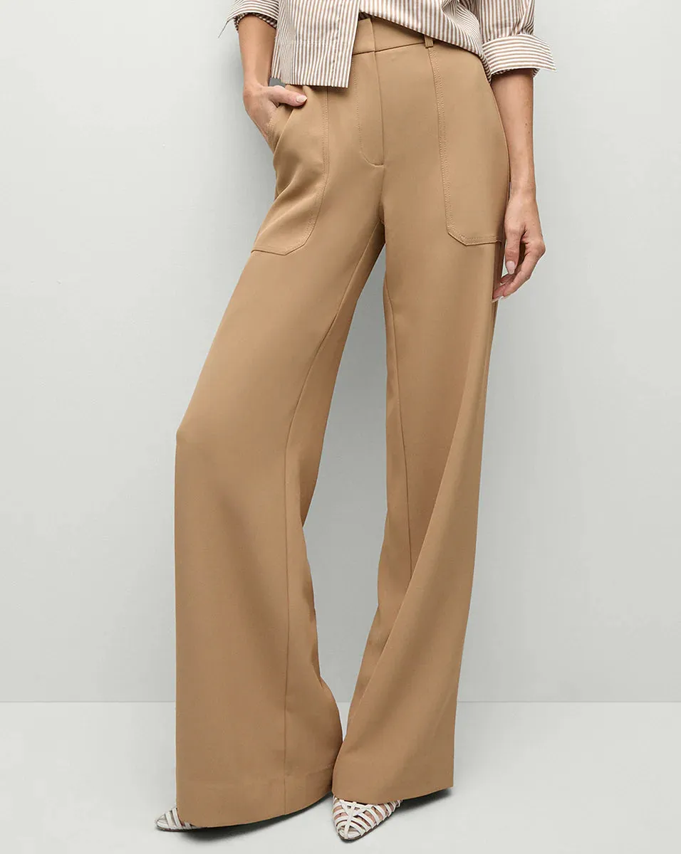 Veronica Beard - Cole Pant - Khaki sold by Jessie Boutique