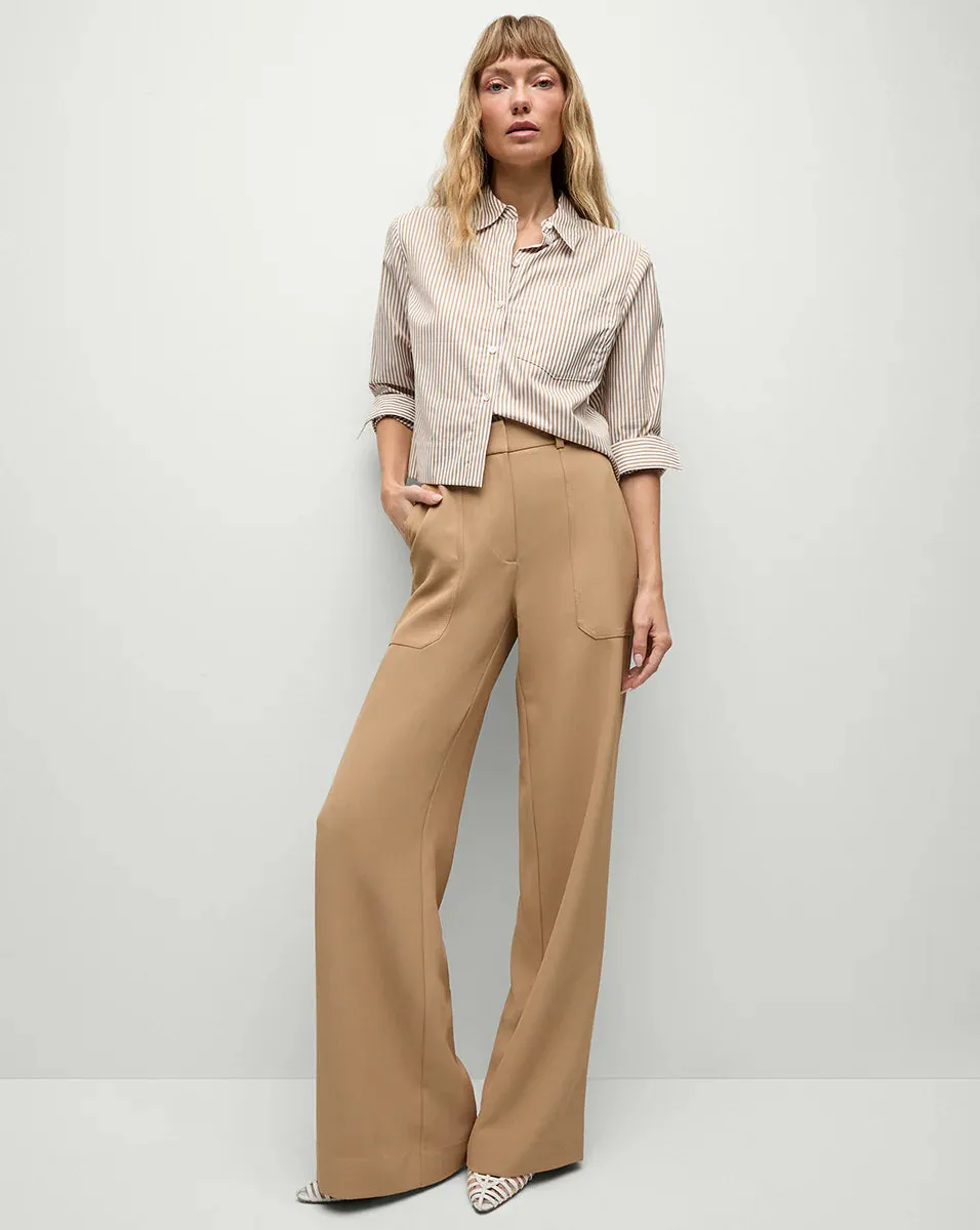 Veronica Beard - Cole Pant - Khaki sold by Jessie Boutique product image thumbnail 2