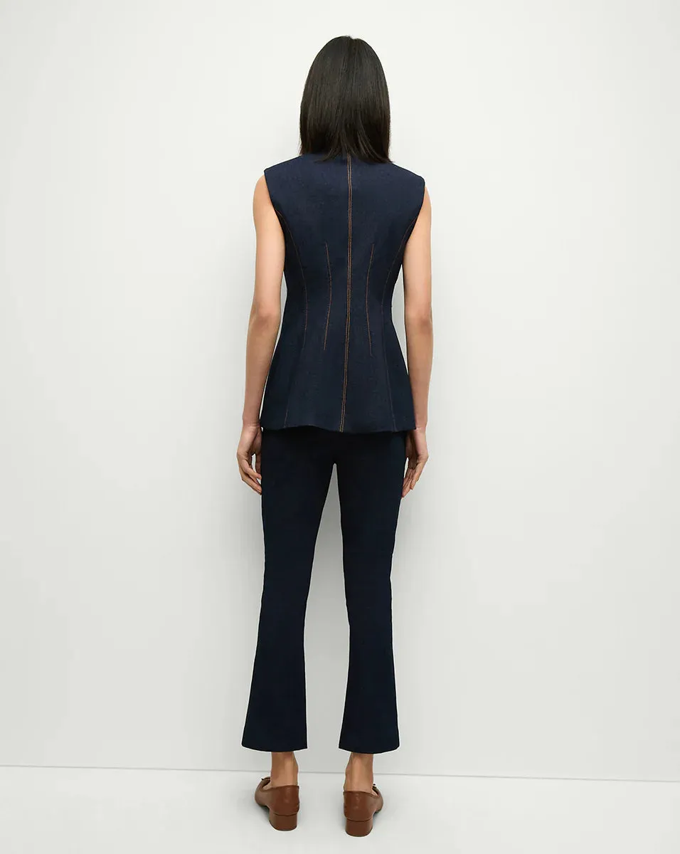 Veronica Beard - Tani Denim Pant - Dark Oxford sold by Jessie Boutique product image thumbnail 3