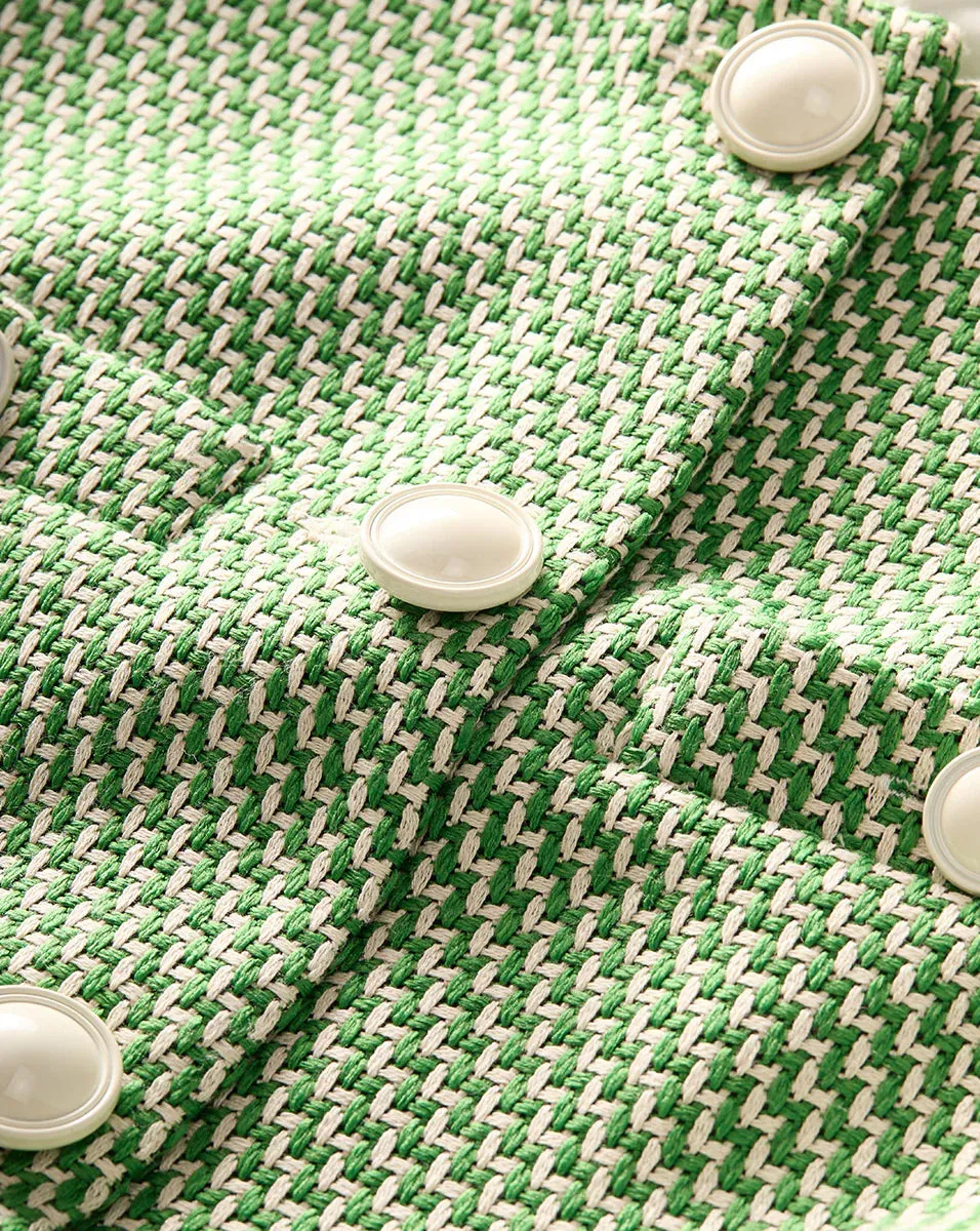 Veronica Beard - Tamara Vest - Lemongrass/Dove sold by Jessie Boutique product image thumbnail 4