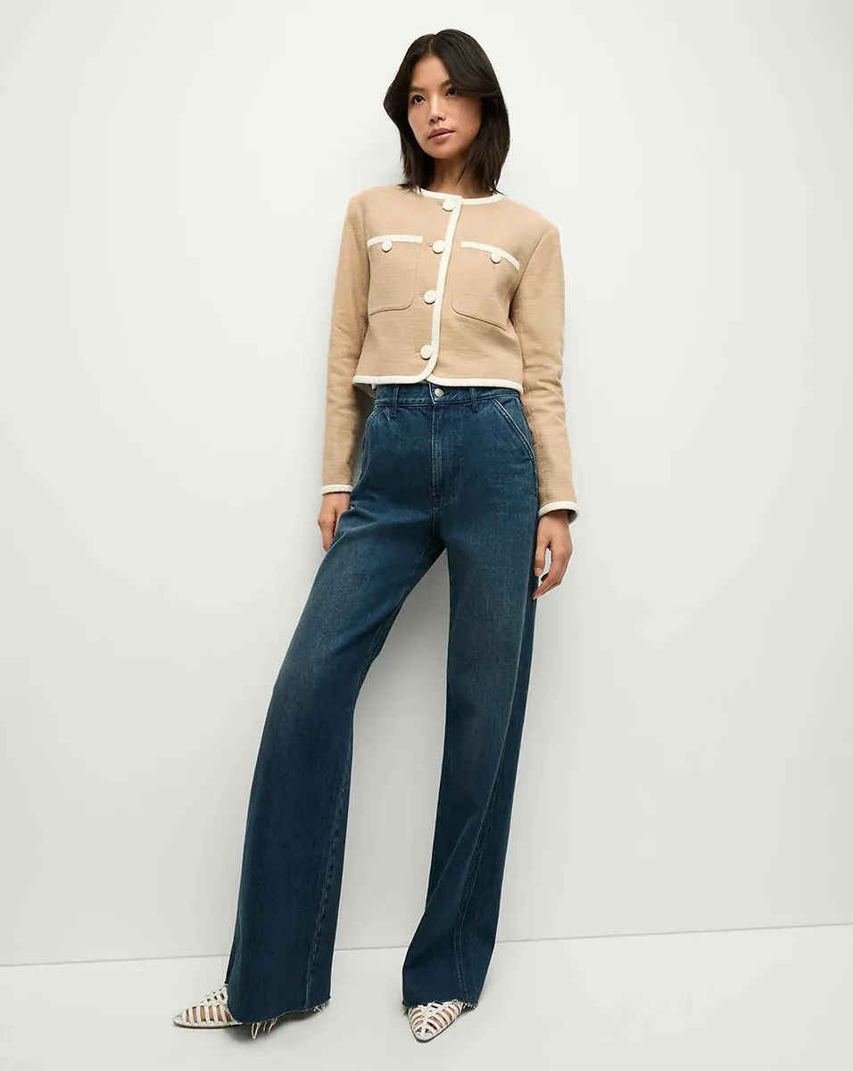 Veronica Beard - Beale Jacket - Khaki sold by Jessie Boutique product image thumbnail 3