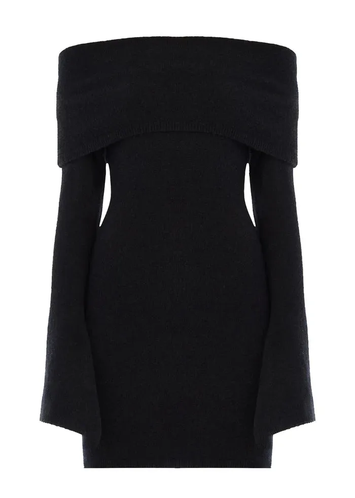 SER.O.YA - Selene Mini Dress - Black sold by Jessie Boutique product image thumbnail 3