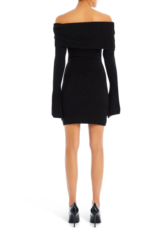 SER.O.YA - Selene Mini Dress - Black sold by Jessie Boutique product image thumbnail 2