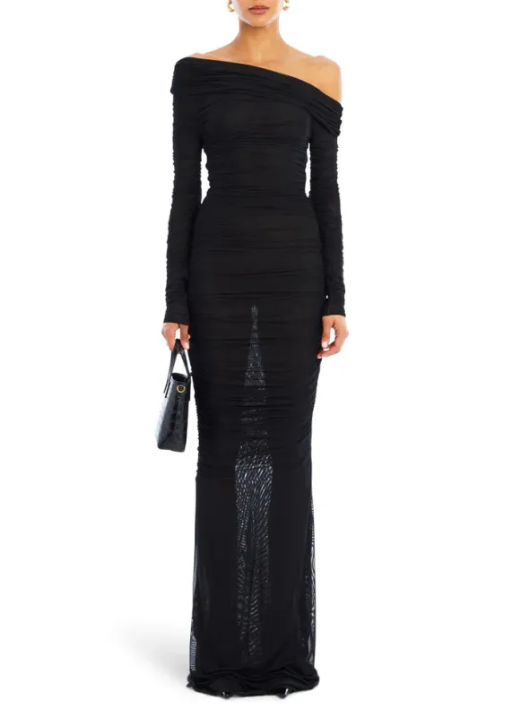 SER.O.YA - Luana Gown - Black sold by Jessie Boutique