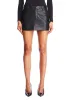 SER.O.YA - Emilia Vegan Leather Mini Skirt - Black sold by Jessie Boutique