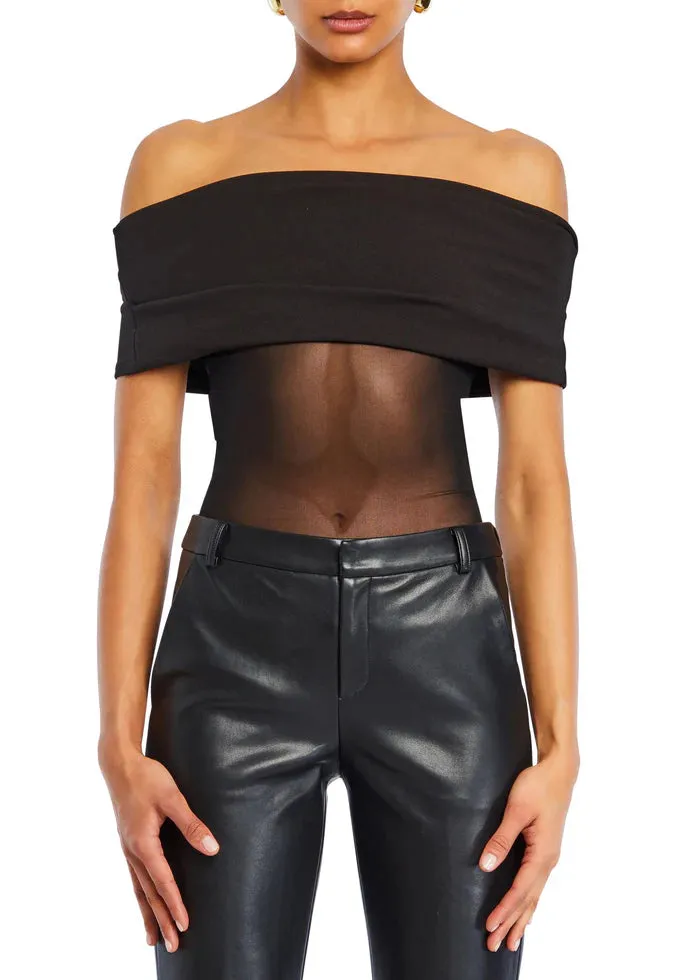 SER.O.YA - Willa Bodysuit - Black sold by Jessie Boutique product image thumbnail 2