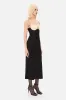 Anna October - Amur Midi Dress - Black/White sold by Jessie Boutique