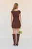 Cult Gaia - Mickie Dress - Java sold by Jessie Boutique