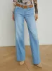 L'agence - Joanne Low-Rise Wide-Leg Jean - Amherst sold by Jessie Boutique