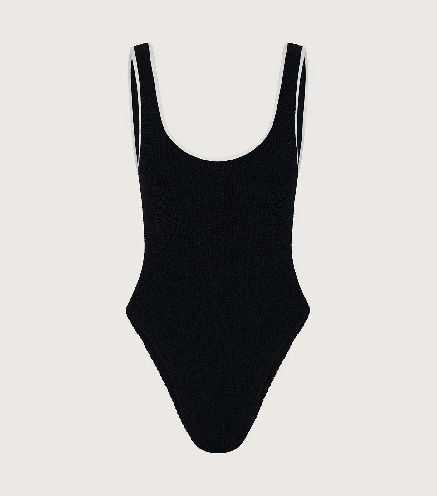 Hunza G - Faye Swim - Black/White sold by Jessie Boutique product image thumbnail 3
