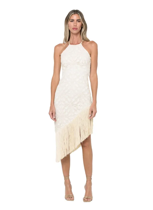 JBQ - Natalie Dress - Natural sold by Jessie Boutique