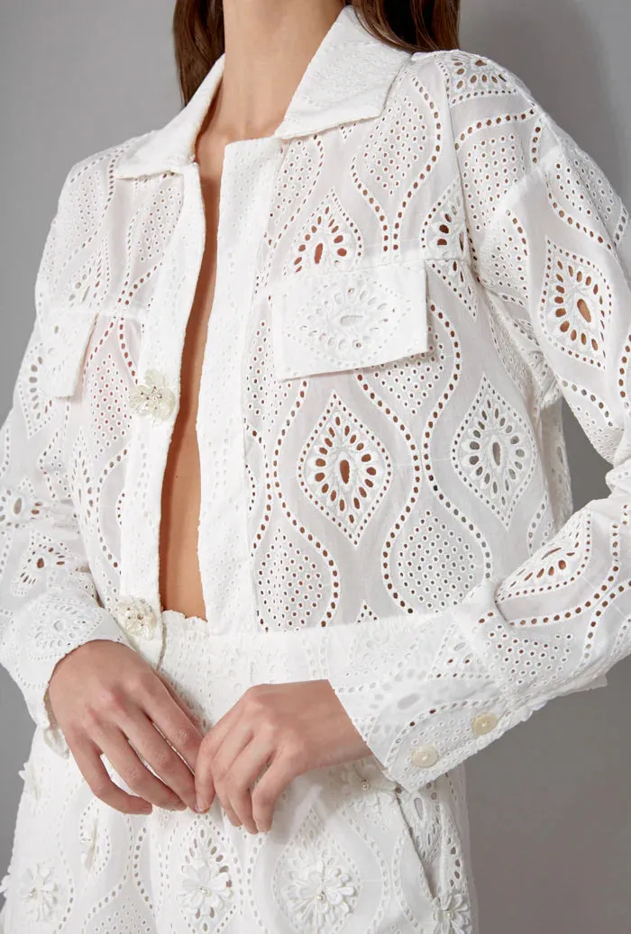Waimari - Selina Jacket - White sold by Jessie Boutique product image thumbnail 3