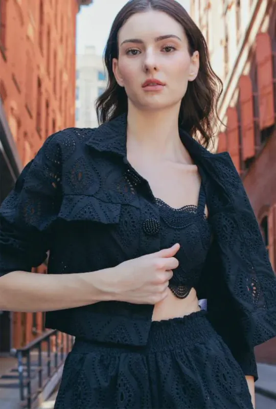 Waimari - Selina Jacket - Black sold by Jessie Boutique