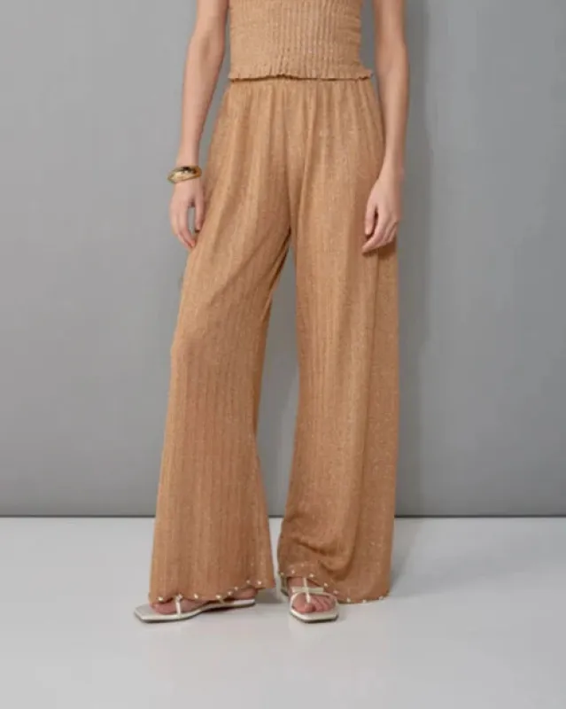 Waimari - Lyra Pants - Gold sold by Jessie Boutique