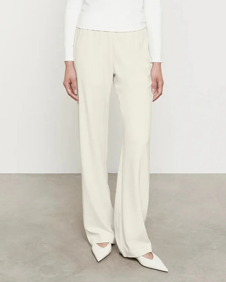 Enza Costa - Crepe Everywhere Pant - Cream sold by Jessie Boutique