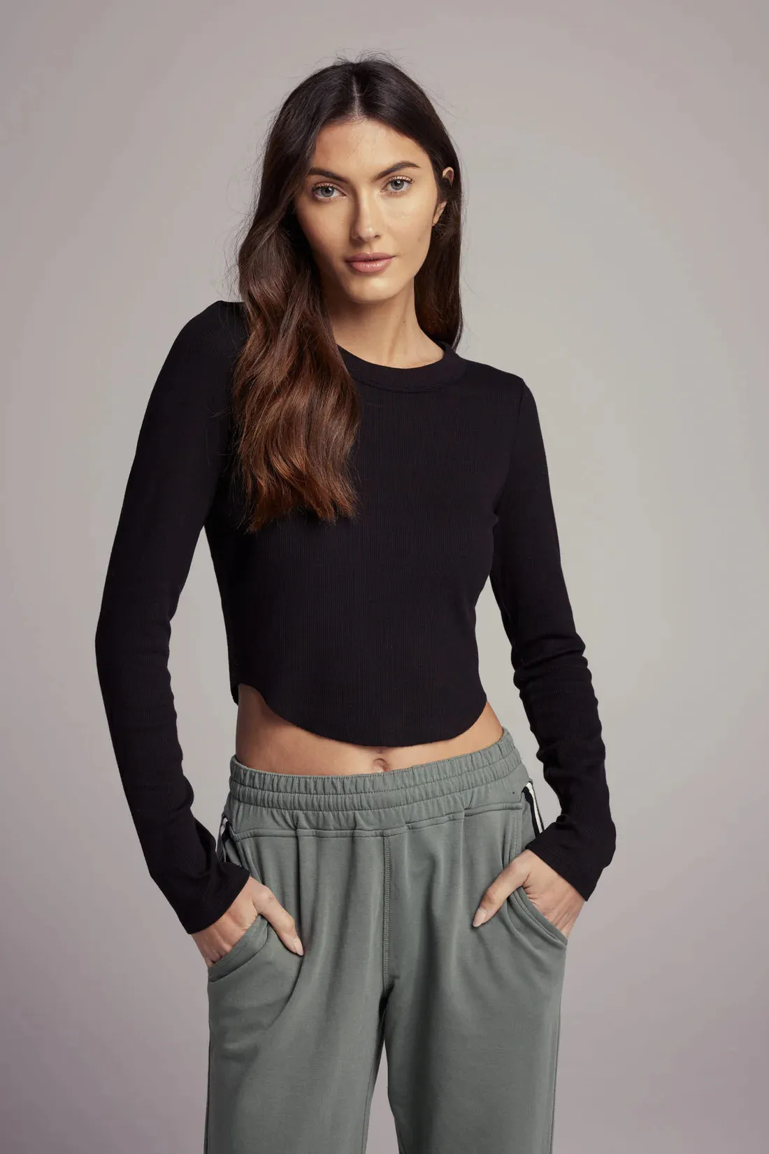 Sundays - Cecil Tee - Black sold by Jessie Boutique