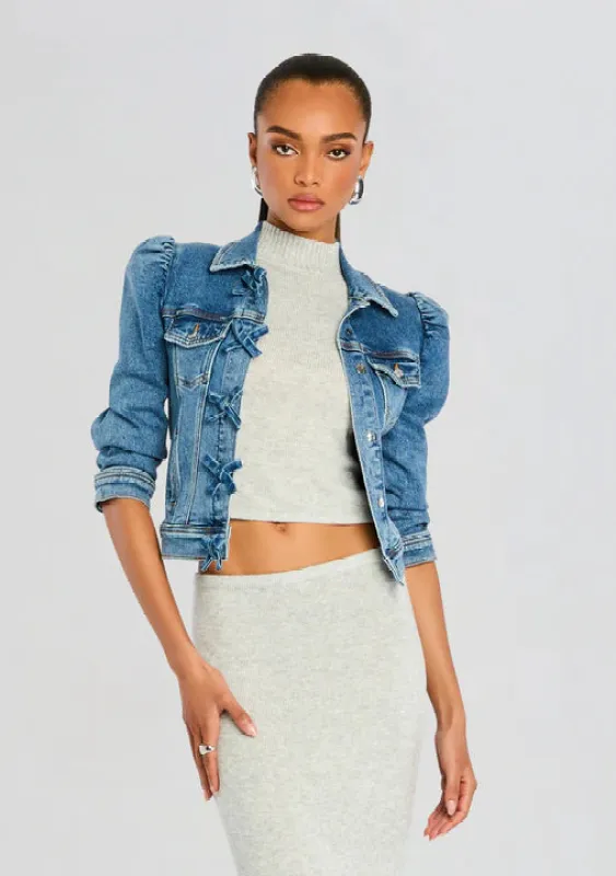 Retrofete - Mauve Denim Jacket - Oasis sold by Jessie Boutique