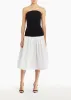 Amanda Uprichard - Valencia Dress - Black/Ivory sold by Jessie Boutique