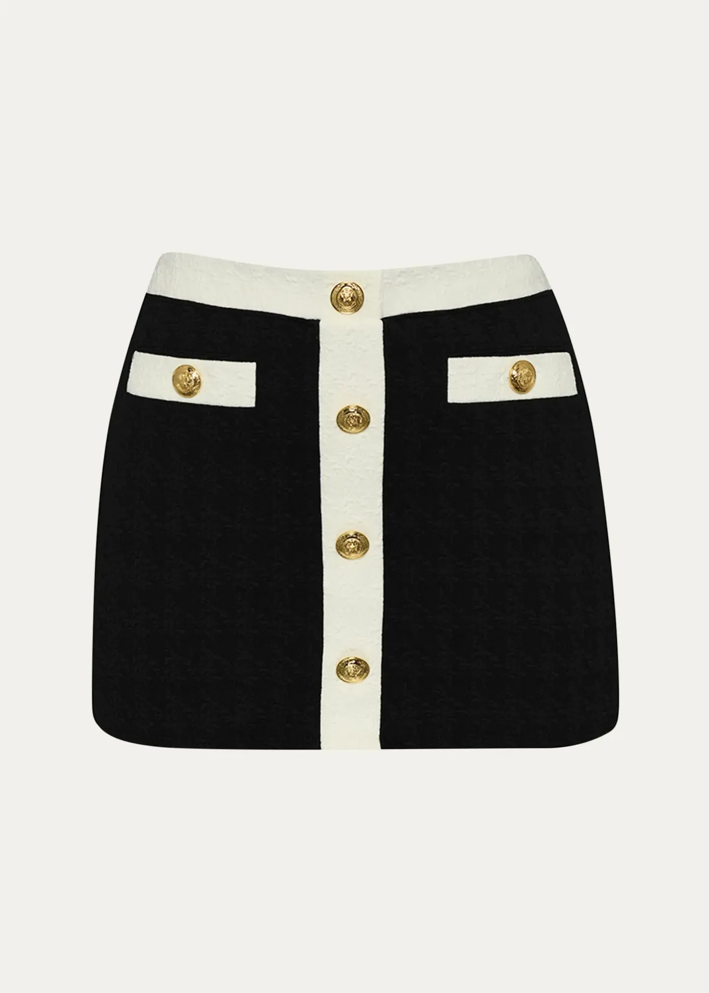 L'agence - Coco Colorblock Chic Mini Skirt - Black sold by Jessie Boutique product image thumbnail 2