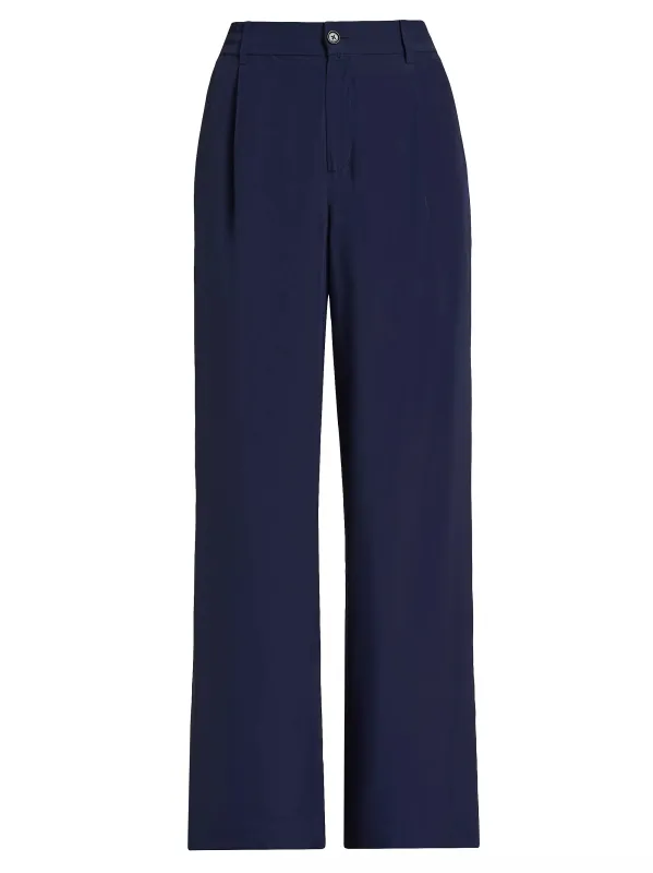 Simkhai - Sydnie Wide-Leg Pants - Midnight sold by Jessie Boutique