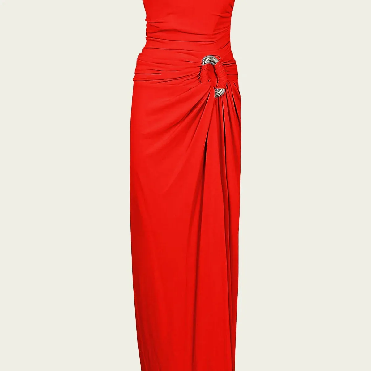 Simkhai - Emma Gown - Fiery Red sold by Jessie Boutique product image thumbnail 2