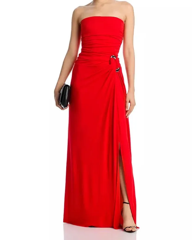 Simkhai - Emma Gown - Fiery Red sold by Jessie Boutique