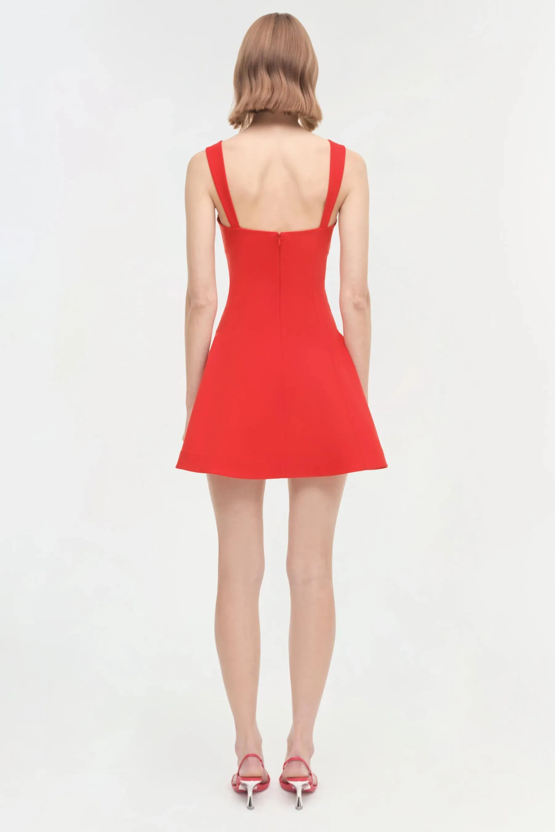 Simkhai - Sadie Dress - Fiery Red sold by Jessie Boutique product image thumbnail 2