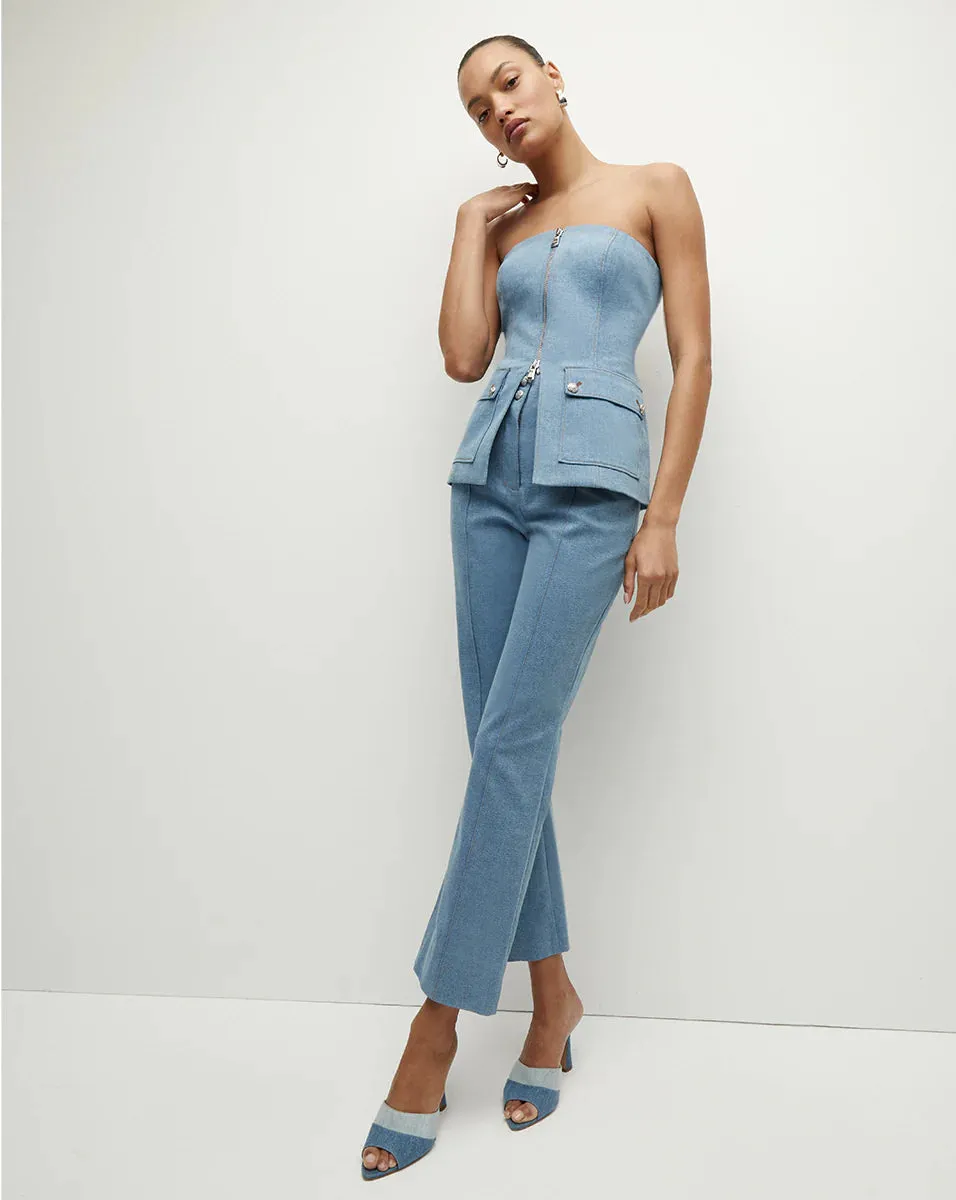 Veronica Beard - Kean Pant - Iceberg sold by Jessie Boutique