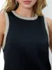 Alice + Olivia - Amal Embellished Tank - Black sold by Jessie Boutique