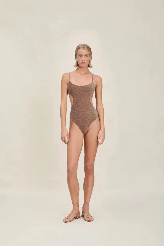 Devon Windsor - Kalani Full-Piece - Sepia sold by Jessie Boutique