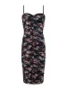 L’agence - Caprice Dress - Black Lack Multi Vintage Oil Flower sold by Jessie Boutique