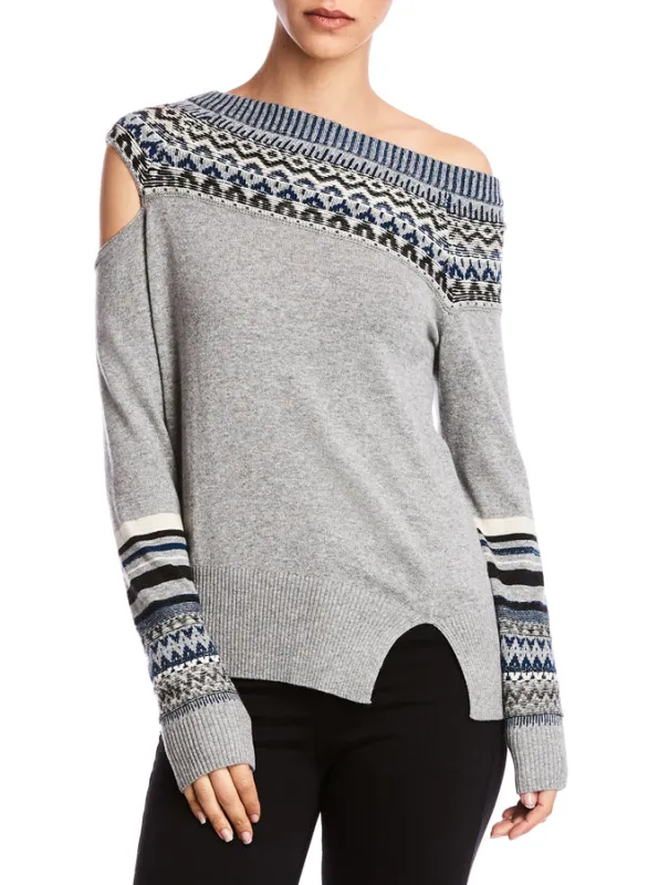 Bailey 44 - Fannie Sweater - Heathergrey sold by Jessie Boutique