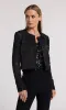 Generation love - Cortez Lace Combo Jacket - Black sold by Jessie Boutique
