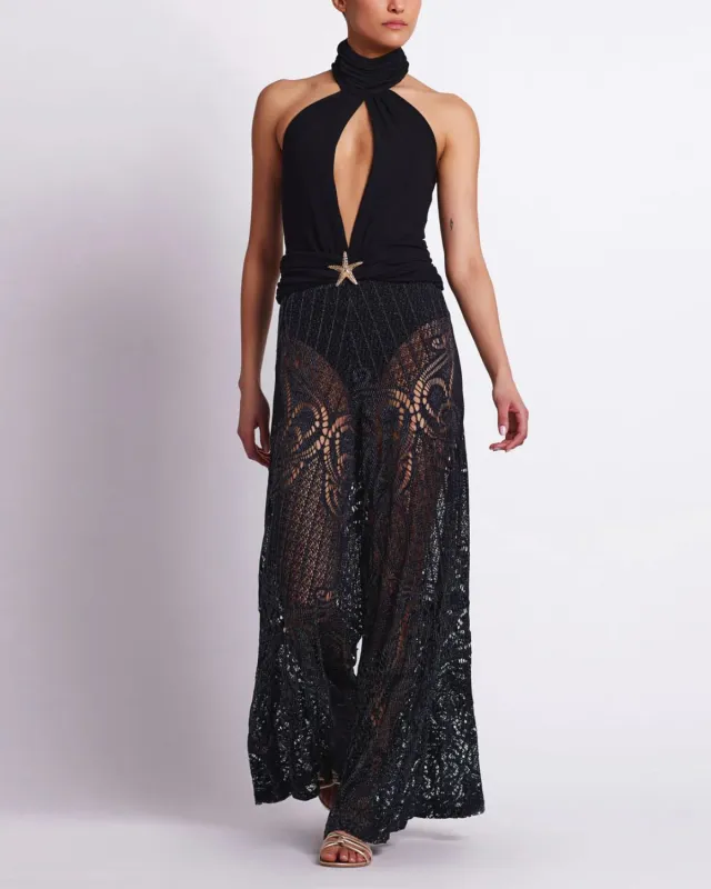 Patbo - Starfish Jumpsuit - Black sold by Jessie Boutique