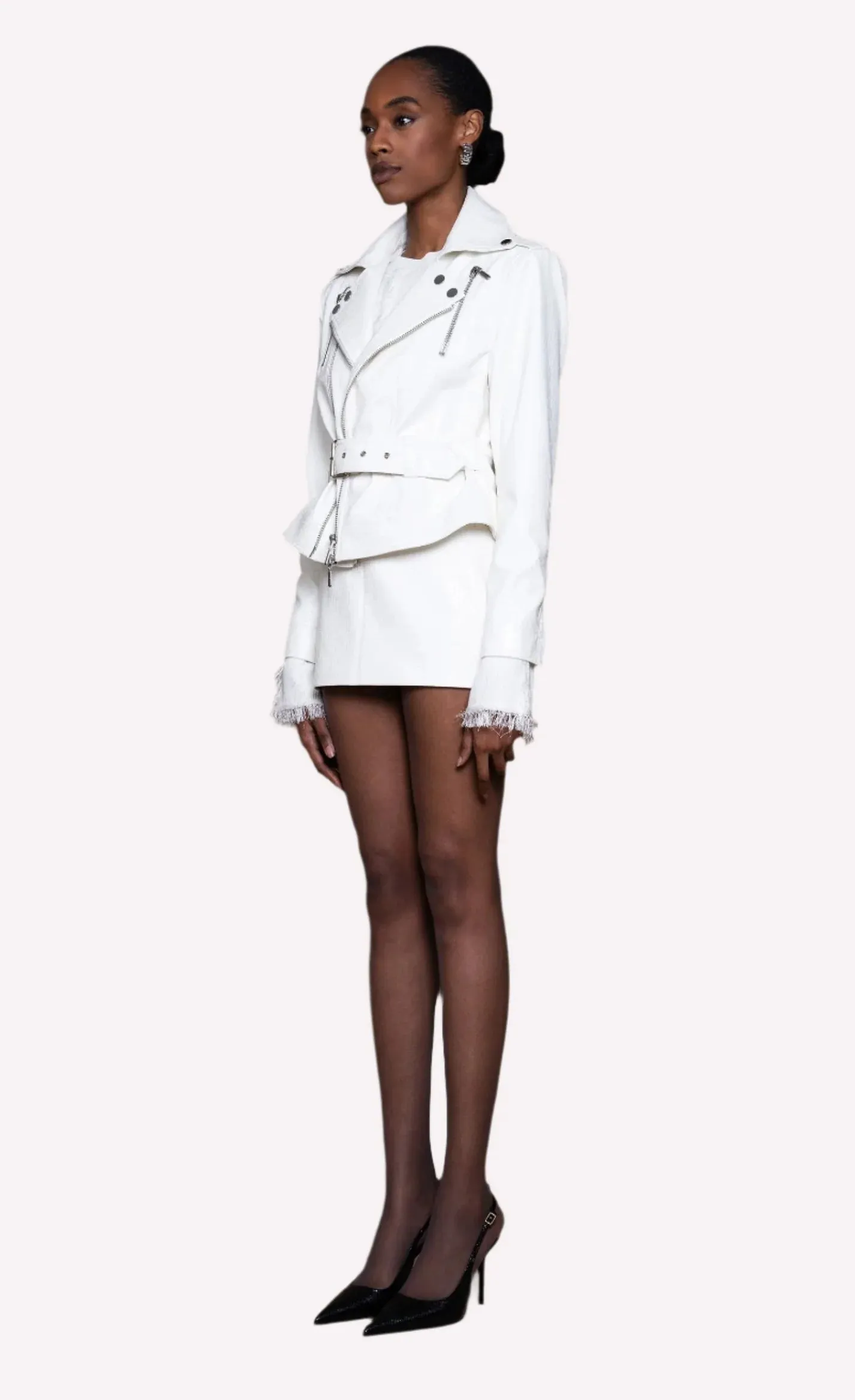 Nonchalant - Reed Jacket - White sold by Jessie Boutique product image thumbnail 2