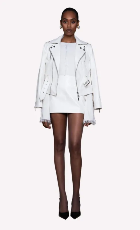 Nonchalant - Reed Jacket - White sold by Jessie Boutique